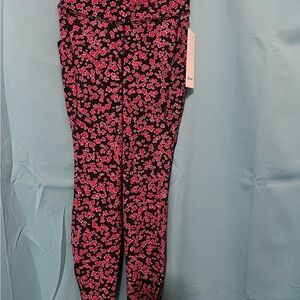 Lululemon Athletica Pink Floral Leggings BRAND NEW IN STORES NOW!!
